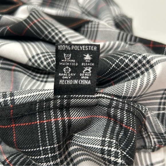 Dixxon ARTHUR Men’s 3X Plaid Long Sleeve Button Up Halloween Fall Flannel Shirt - Picture 12 of 13